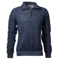 Mode Monte Carlo Herren Sweatshirt mit Troyer Zip und...