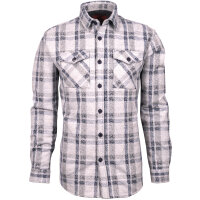 Mode Monte Carlo Herren Overshirt Hemd Jacke mit 2...