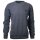 Mode Monte Carlo Herren Sweatshirt Rundhals, Schiefergrau