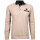 Mode Monte Carlo Herren Sweatshirt Polo Knopf mit Jeanskragen, Sand beige