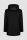 Barbara Lebek Damen Wollstoff Jacke Mantel mit Kapuze, schwarz