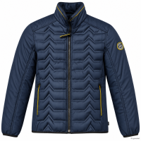 Gate One Herren Winter Blouson Steppjacke, dunkelblau