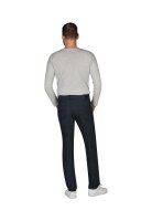 Club of Comfort Herren Chino Hose mit Komfortbund "Garvey" Wool Look, blau