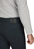 Club of Comfort Herren Chino Hose mit Komfortbund "Garvey" Wool Look, blau