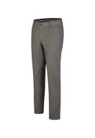 Club of Comfort Herren Chino Hose mit Komfortbund "Garvey" Wool Look, grau
