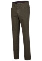 Club of Comfort Herren Hose mit Komfortbund "Marvin" Swing-Pocket, grün