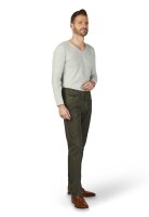 Club of Comfort Herren Hose mit Komfortbund "Marvin" Swing-Pocket, grün