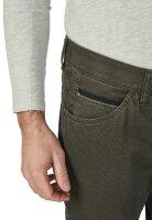 Club of Comfort Herren Hose mit Komfortbund "Marvin" Swing-Pocket, grün