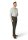 Club of Comfort Herren Hose mit Komfortbund "Marvin" Swing-Pocket, grün