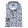 SURFCAR Herren Langarm Hemd "LISBO" mit Snowboard / Ski  Print, dunkelblau
