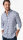 SURFCAR Herren Langarm Hemd "LISBO" mit Snowboard / Ski  Print, dunkelblau