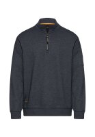 Camel Active Herren Sweatshirt mit Troyerkragen, dark navy