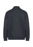 Camel Active Herren Sweatshirt mit Troyerkragen, dark navy