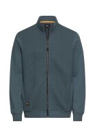 Camel Active Herren Sweatjacke mit leichtem Stehkragen,...