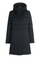 AMBER & JUNE Damen Winter Stepp Jacke mit Kapuze,...