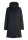 AMBER & JUNE Damen Winter Stepp Jacke mit Kapuze, dunkelblau