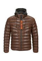 MILESTONE Herren Lederjacke MSHarvey mit Kapuze in...