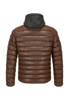 MILESTONE Herren Lederjacke MSHarvey mit Kapuze in...