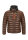 MILESTONE Herren Lederjacke MSHarvey mit Kapuze in Mittelbraun