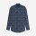 OLYMP Luxor 24/Seven modern fit. Langarm Hemd, New Kent marine gemustert