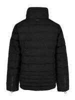 COVERED Damen Winter Jacke RIA mit Stehkragen, schwarz
