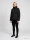COVERED Damen Winter Jacke RIA mit Stehkragen, schwarz