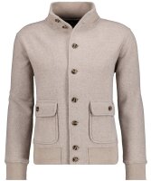 RAGMAN Herren Cardigan mit Stehkragen, "Boiled...
