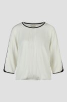 Barbara Lebek Damen 3/4 Arm Blusen Shirt, offwhite...