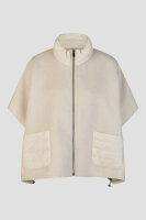 Barbara Lebek Damen Cape in panna cotta, beige