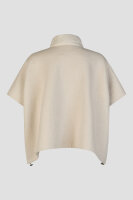 Barbara Lebek Damen Cape in panna cotta, beige