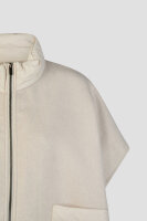Barbara Lebek Damen Cape in panna cotta, beige