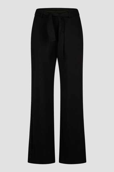 Barbara Lebek Damen Schlag Hose in schwarz