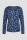 Barbara Lebek leichter Damen Pullover gemustert, azure blue Blau