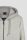 Barbara Lebek Damen Wollstoff Jacke mit Kapuze, silver grey grau