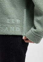 ELBSAND Damen langarm Fleece Pullover Noore, Silt Green