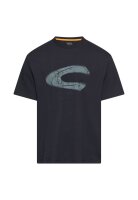 Camel Active Herren T-Shirt mit Logoprint, dark navy blau