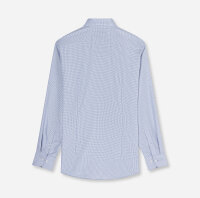 OLYMP Luxor modern fit. Langarm Hemd, exquisites Gewebe blau
