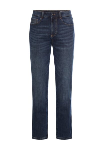 Camel Active Herren Relaxed Fit Jeans mit wärmenden Futter, indigoblau