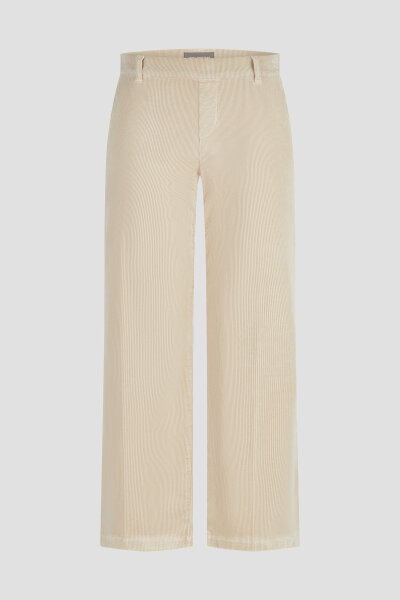 ANNA MONTANA Damen Cord Hose beige "Mila wide Flexi"