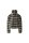Miss Lagotte Damen Oversized Blazer Jacke mit Trichterkragen, beige schwarz kariert