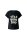 Miss Lagotte Damen kurzarm Shirt mit Druck, schwarz