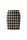 Miss Lagotte Damen Rock, beige schwarz kariert