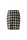 Miss Lagotte Damen Rock, beige schwarz kariert
