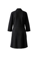 Miss Lagotte Damen Kleid mit Polokragen und goldenen...