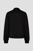 Barbara Lebek Damen Shirt Jacke, schwarz