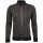 Mode Monte Carlo Herren Sweatjacke mit College Kragen und Zip, Anthrazit