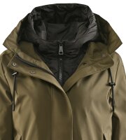 FUCHS & SCHMITT Damejacke Urban Protection Wintermantel grün