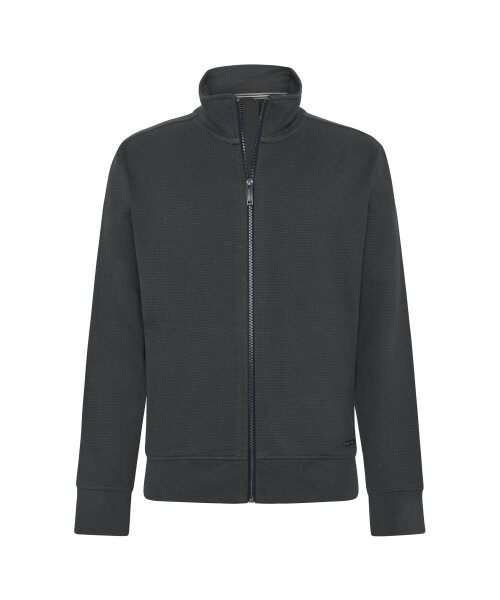 PIERRE CARDIN Herren Sweatjacke, schwarz