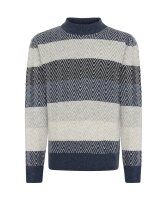 PIERRE CARDIN Herren Pullover Turtle, sargasso sea blau