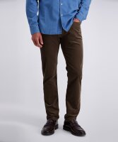 PIERRE CARDIN Herren Stretch Cord Hose "PC-Lyon tapered", shopping bag braun